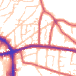 Daytime road noise heatmap for BR1 3AG
