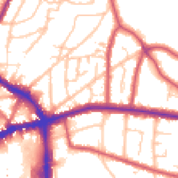 Daytime road noise heatmap for BR1 3HP