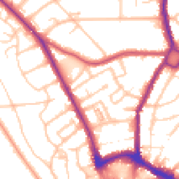 Daytime road noise heatmap for BR1 3TL