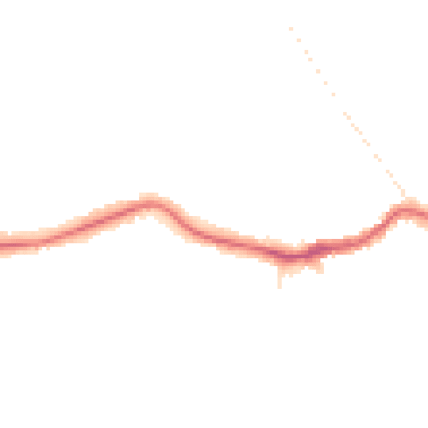 Night-time road noise heatmap for BR2 0AH