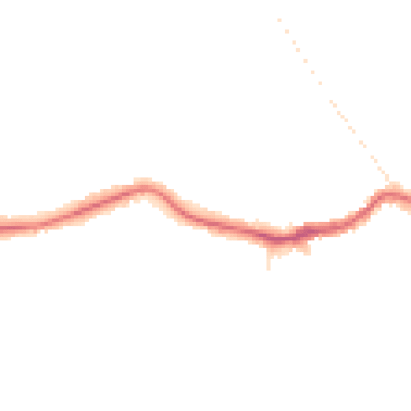 Night-time road noise heatmap for BR2 0AJ