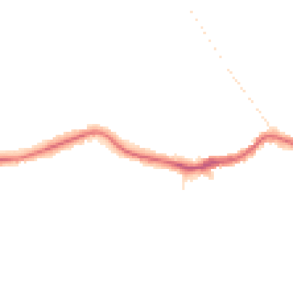 Night-time road noise heatmap for BR2 0AL