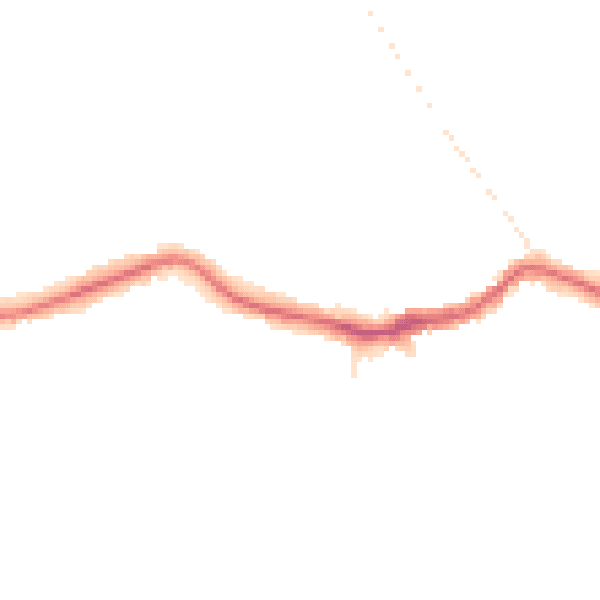 Night-time road noise heatmap for BR2 0AN