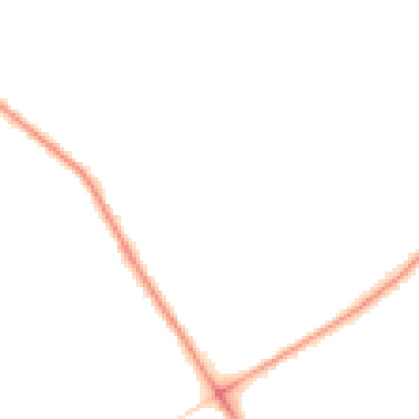 Night-time road noise heatmap for BR2 0AS