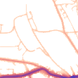 Daytime road noise heatmap for BR2 0AY