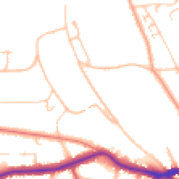 Daytime road noise heatmap for BR2 0AZ