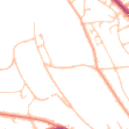 Daytime road noise heatmap for BR2 0BB