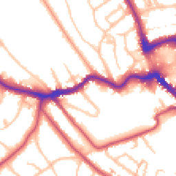 Daytime road noise heatmap for BR2 0BJ