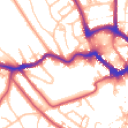 Daytime road noise heatmap for BR2 0DG