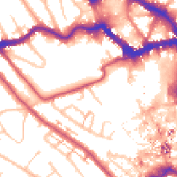 Daytime road noise heatmap for BR2 0EJ