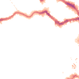 Night-time road noise heatmap for BR2 0EJ
