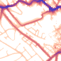 Daytime road noise heatmap for BR2 0ES