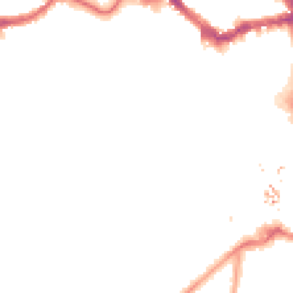 Night-time road noise heatmap for BR2 0EX