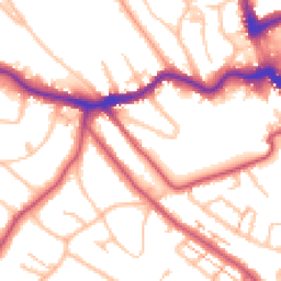 Daytime road noise heatmap for BR2 0EY