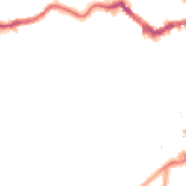 Night-time road noise heatmap for BR2 0HA