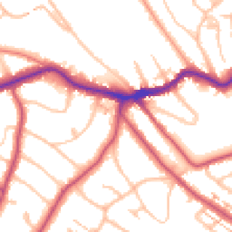Daytime road noise heatmap for BR2 0JB