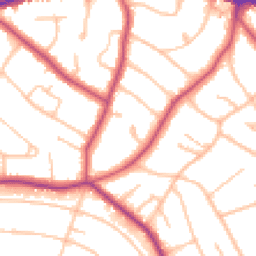 Daytime road noise heatmap for BR2 0JS
