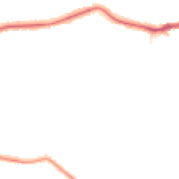 Night-time road noise heatmap for BR2 0LP