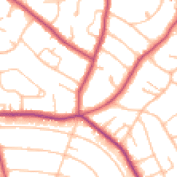 Daytime road noise heatmap for BR2 0LU