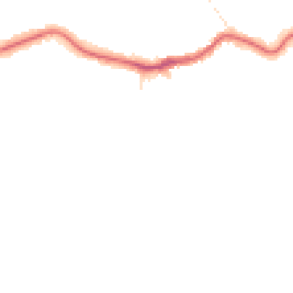 Night-time road noise heatmap for BR2 0NX