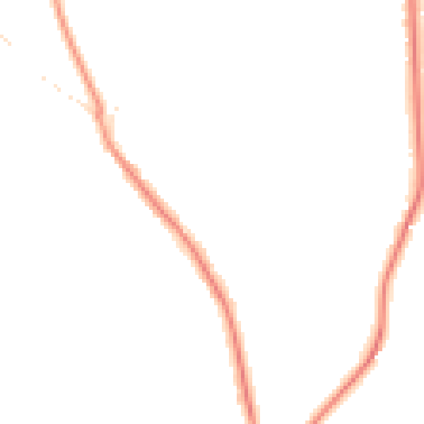 Night-time road noise heatmap for BR2 6BD