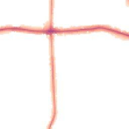 Night-time road noise heatmap for BR2 6EW