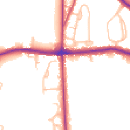 Daytime road noise heatmap for BR2 6HG