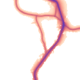 Daytime road noise heatmap for BR2 6HL