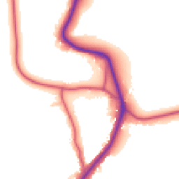 Daytime road noise heatmap for BR2 6HT