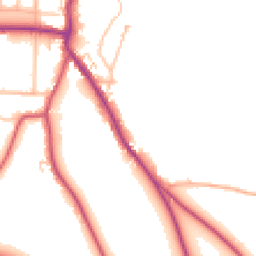 Daytime road noise heatmap for BR2 7BS