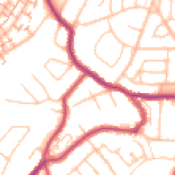Daytime road noise heatmap for BR2 7JL