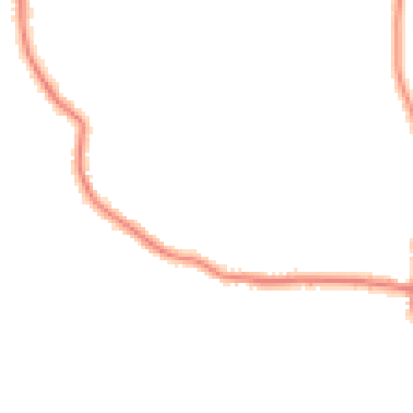 Night-time road noise heatmap for BR2 7JN