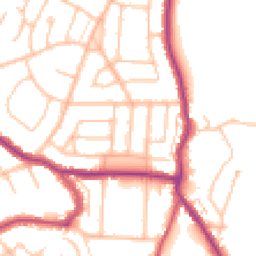 Daytime road noise heatmap for BR2 7LT