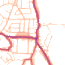 Daytime road noise heatmap for BR2 7LW
