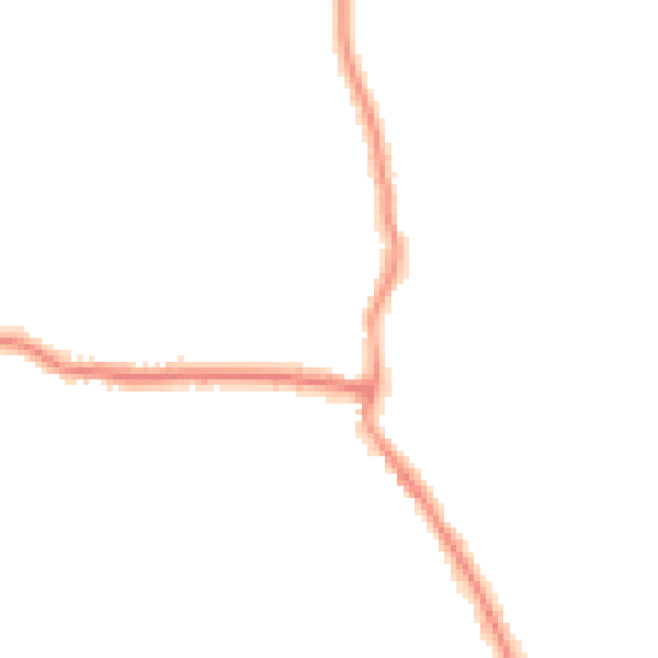 Night-time road noise heatmap for BR2 7LW