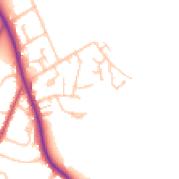 Daytime road noise heatmap for BR2 8NU
