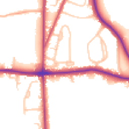 Daytime road noise heatmap for BR2 8PX