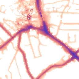 Daytime road noise heatmap for BR2 9GB