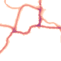 Night-time road noise heatmap for BR3 1AG