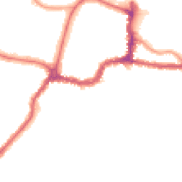 Night-time road noise heatmap for BR3 1AJ