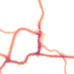 Night-time road noise heatmap for BR3 1BQ