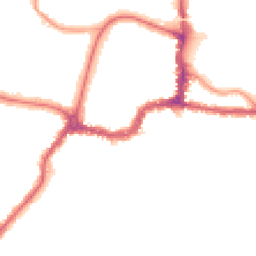 Night-time road noise heatmap for BR3 1EN