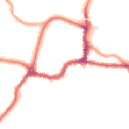 Night-time road noise heatmap for BR3 1EW