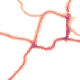 Night-time road noise heatmap for BR3 1GZ