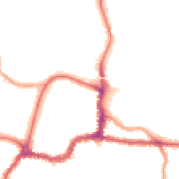 Night-time road noise heatmap for BR3 1HL
