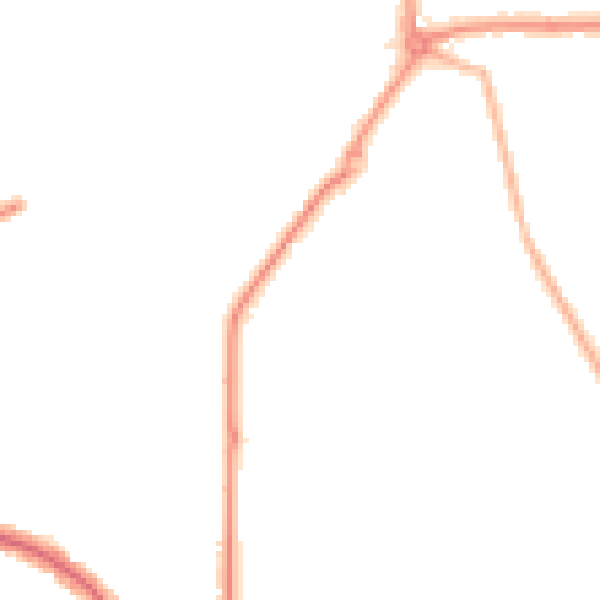 Night-time road noise heatmap for BR3 3UN