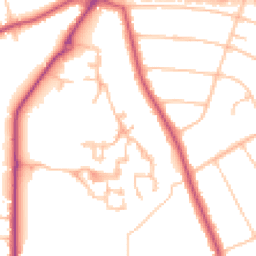 Daytime road noise heatmap for BR3 3XL