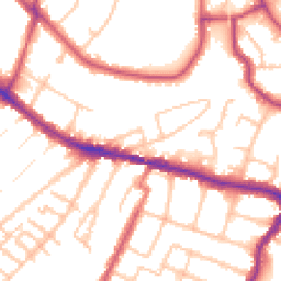 Daytime road noise heatmap for BR3 4LT