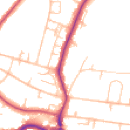 Daytime road noise heatmap for BR3 5AG