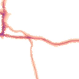 Night-time road noise heatmap for BR3 5NP